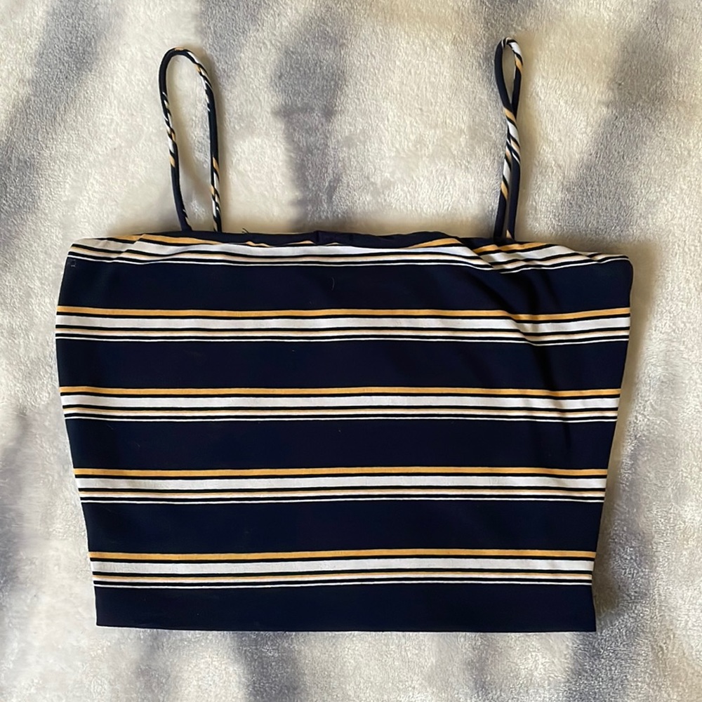 Spaghetti strap and halter top